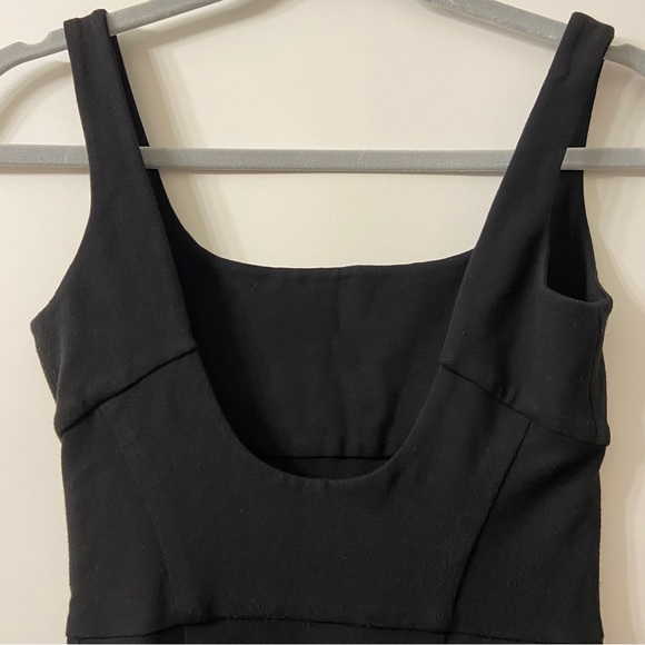DVF Diane Von Furstenburg Bridget Black Sleeveless Bodycon Dress 0 - Picture 6 of 11